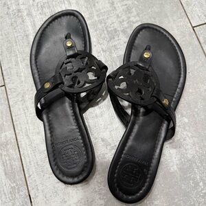 Tory Burch Black Cutout Sandals